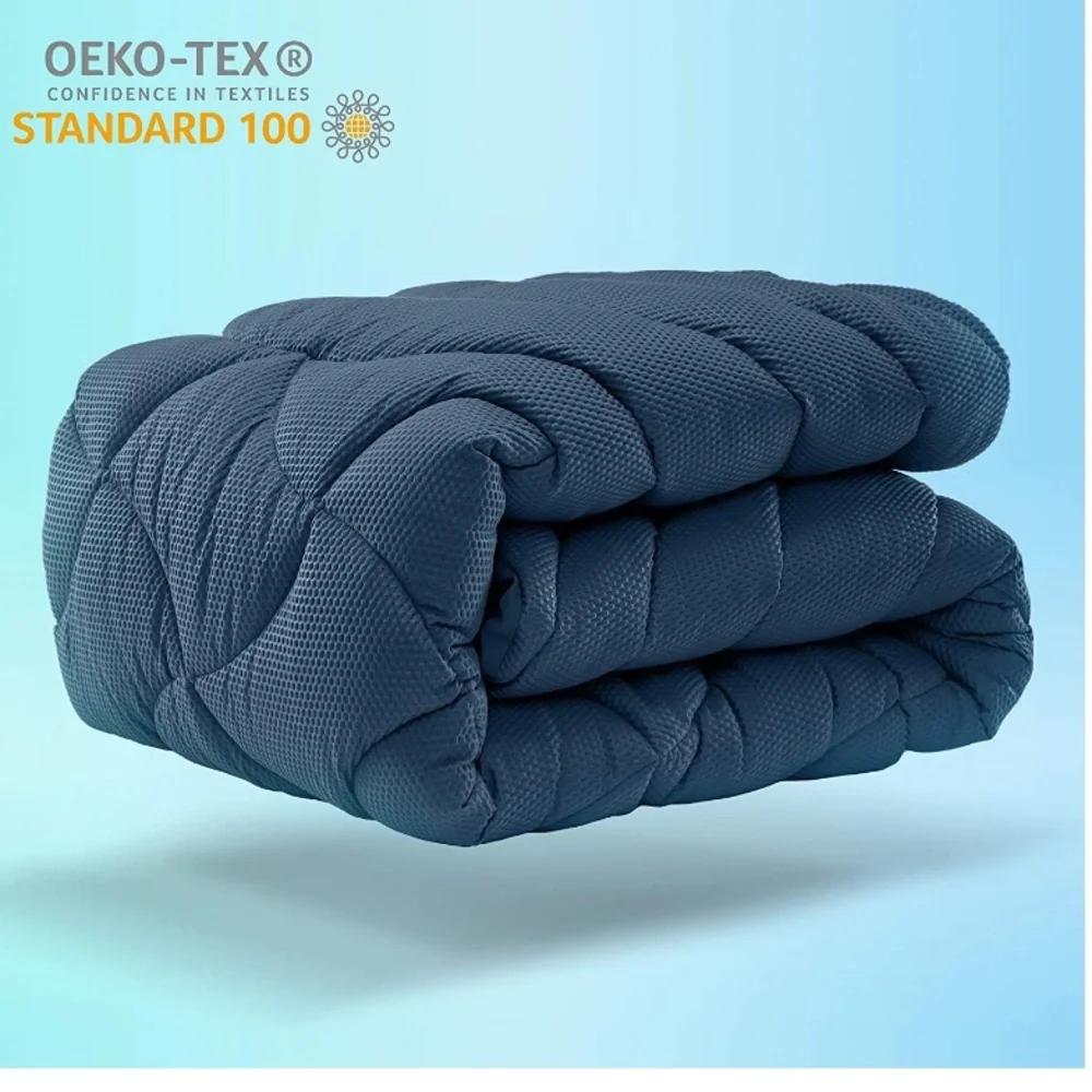 Full Size Mattress Pad Cover Cooling Overfilled Soft Fluffy